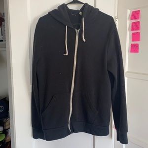 Alternative Apparel Black Zip Hoodie
